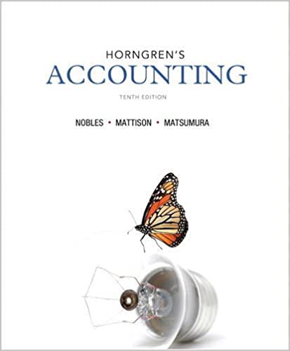 Horngren's Accounting (10th Edition) - Original PDF